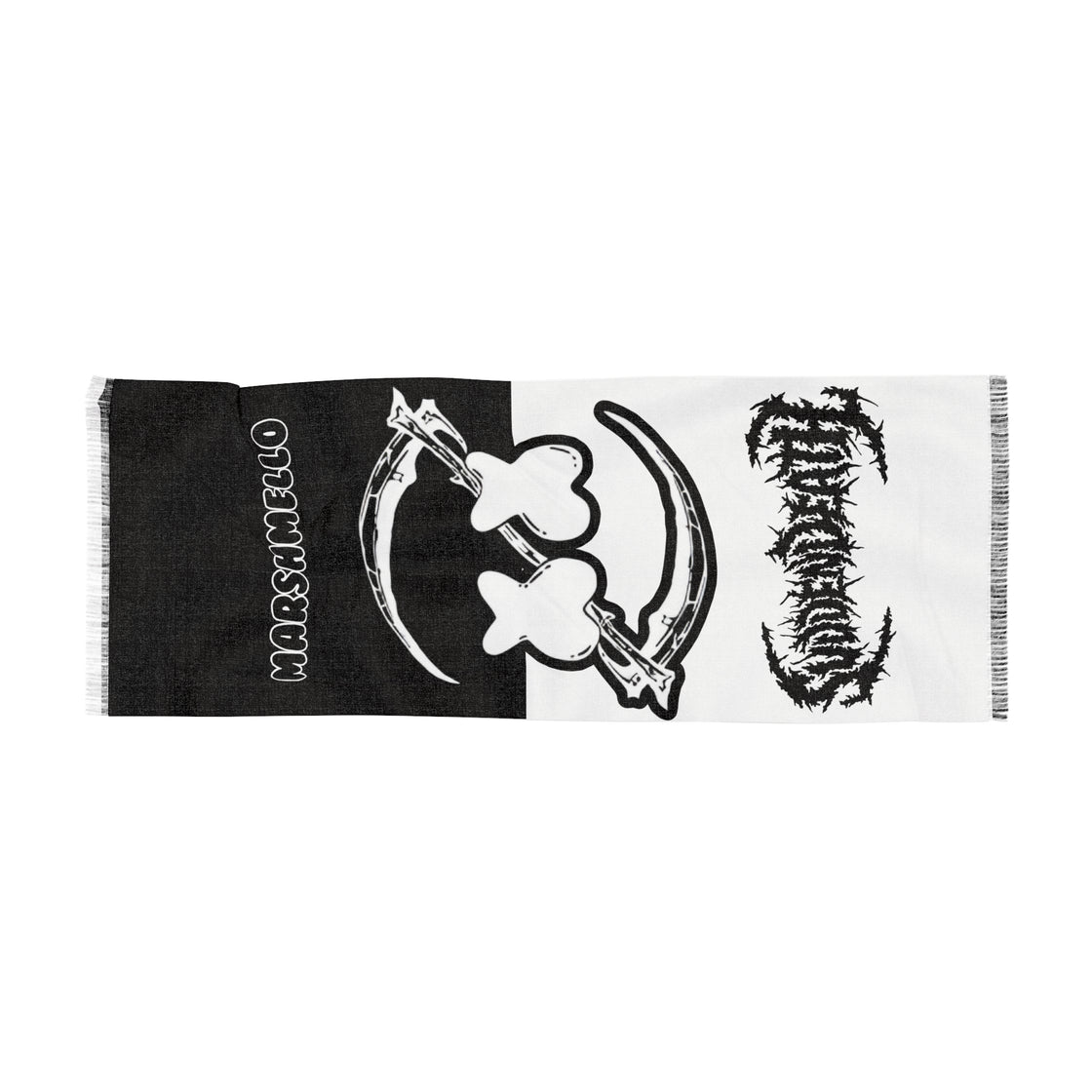 Svdden Death Marshmellow Pashmina Lightweight Scarf - EDMCLOTHINGSTORE