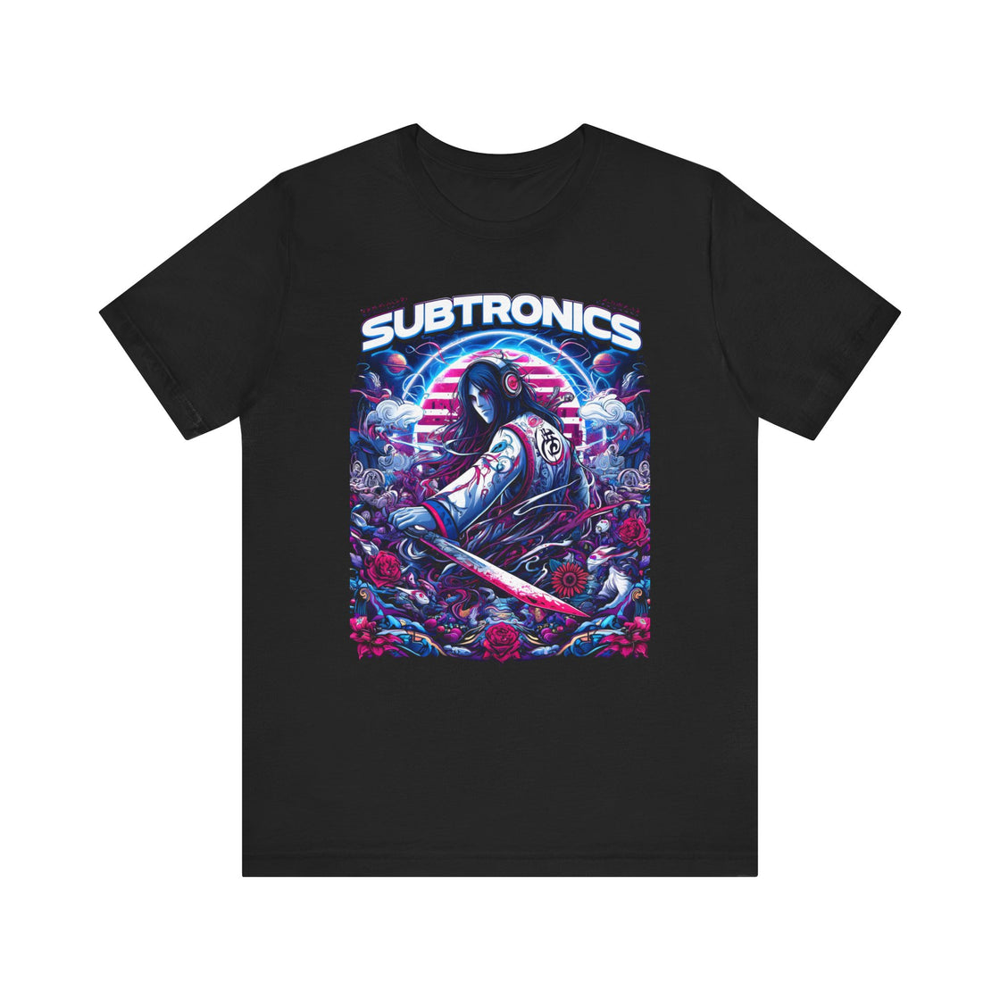 Subtronics Jersey Short Sleeve Tee Tshirt (Asian Art) - EDMCLOTHINGSTORE