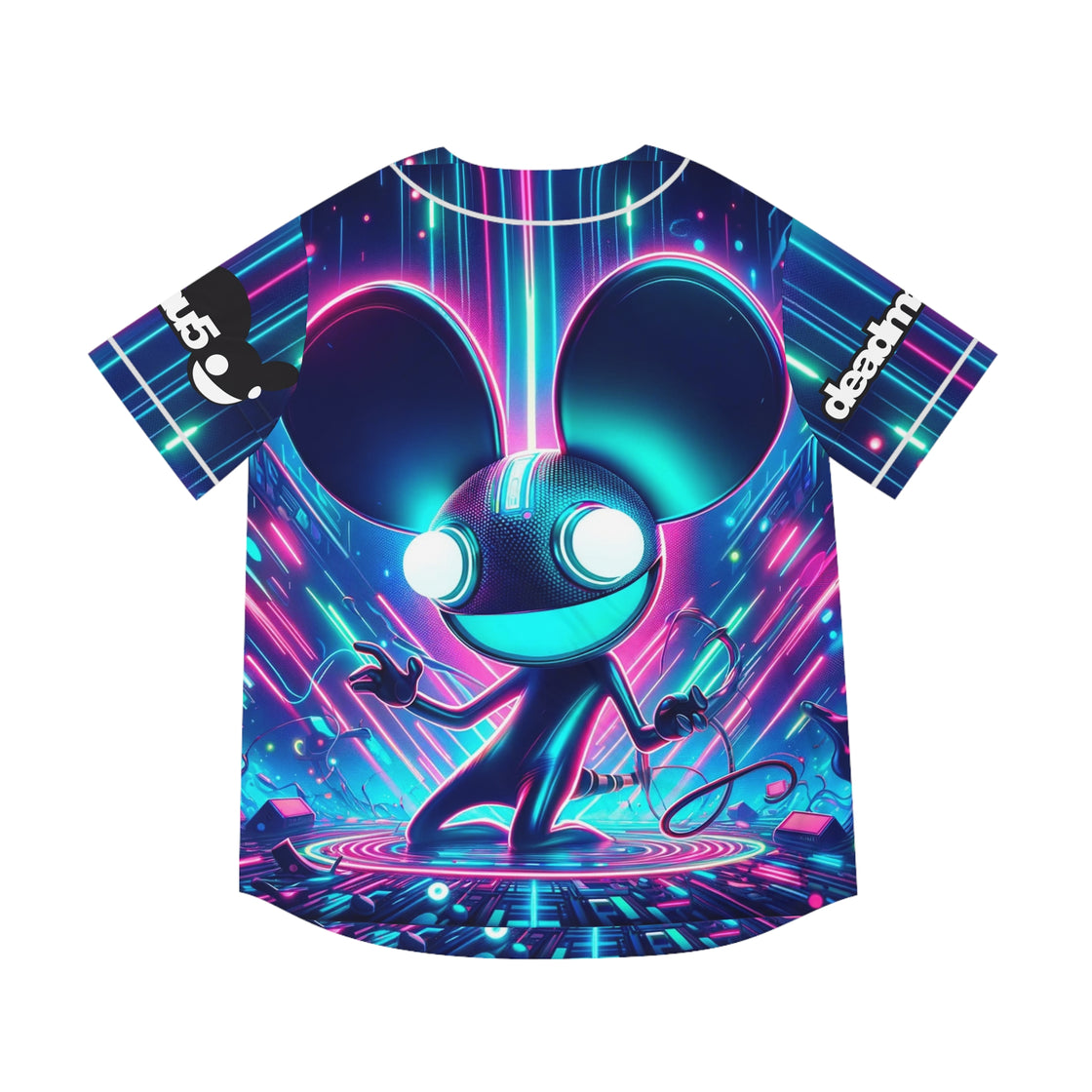 Deadmau5 jersey (Neon Colors) Edm Jersey - EDMCLOTHINGSTORE