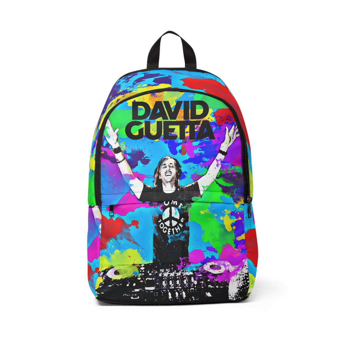 David Guetta Backpack Edm Rave Bag - EDMCLOTHINGSTORE