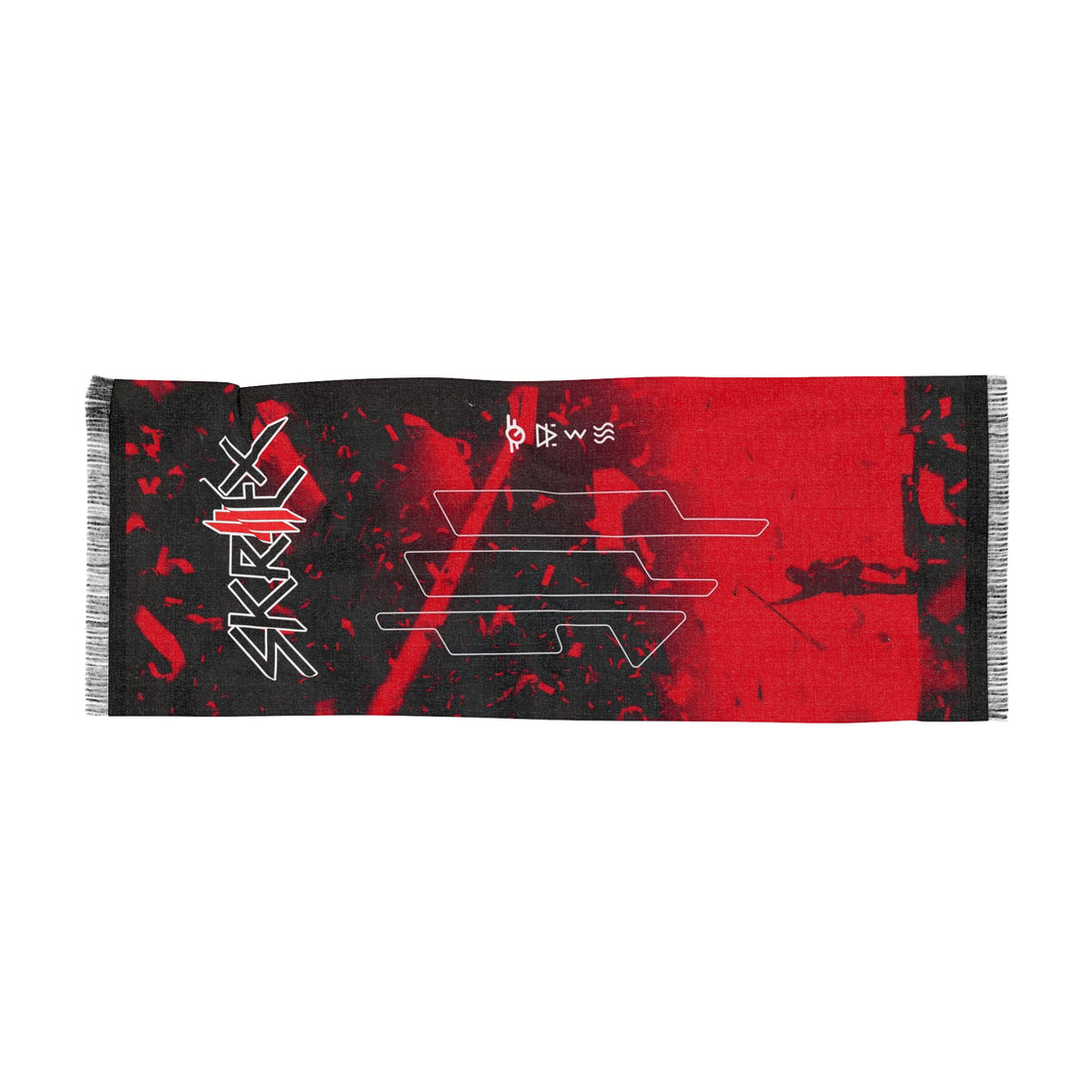 Skrillex Pashmina Lightweight Scarf - EDMCLOTHINGSTORE