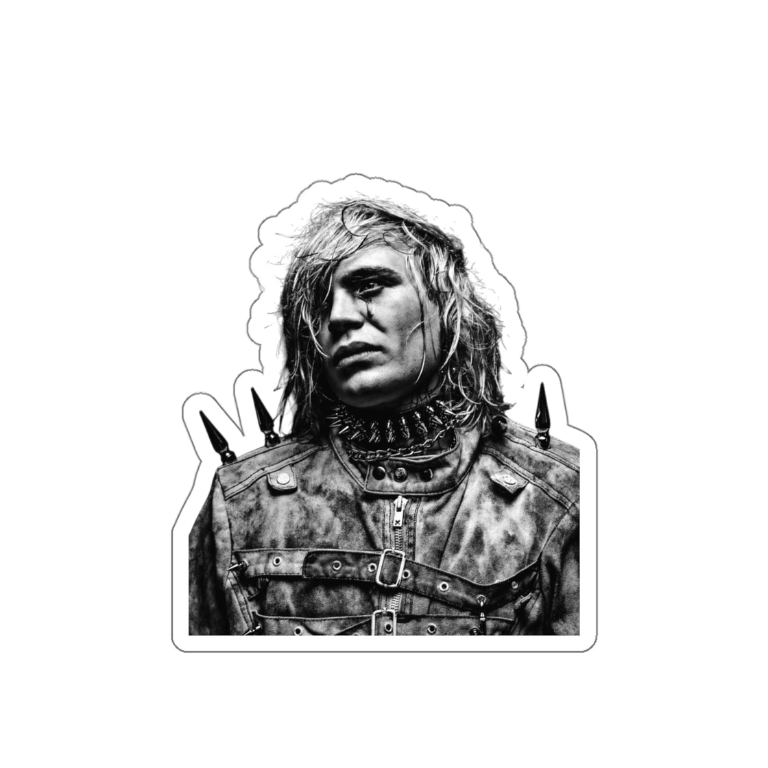 SVDDEN DEATH Car 4” Cool Die-Cut Stickers for Laptop and Water Bottles, Unique Decor for Gifts, Festivals, and Fan Art