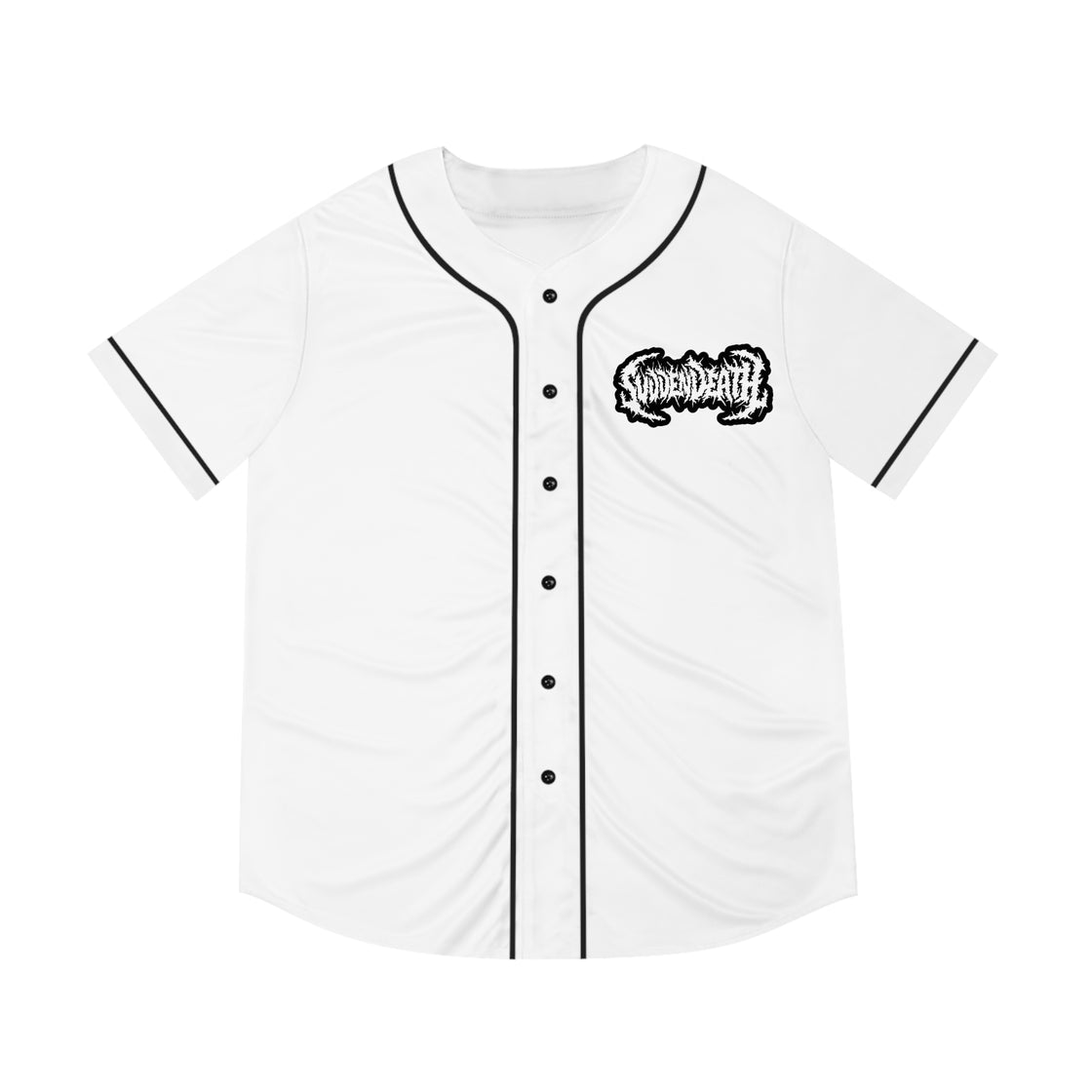 Fully Custom EXCISION SVDDEN DEATH Jersey (Lost Lands) White Out - EDMCLOTHINGSTORE