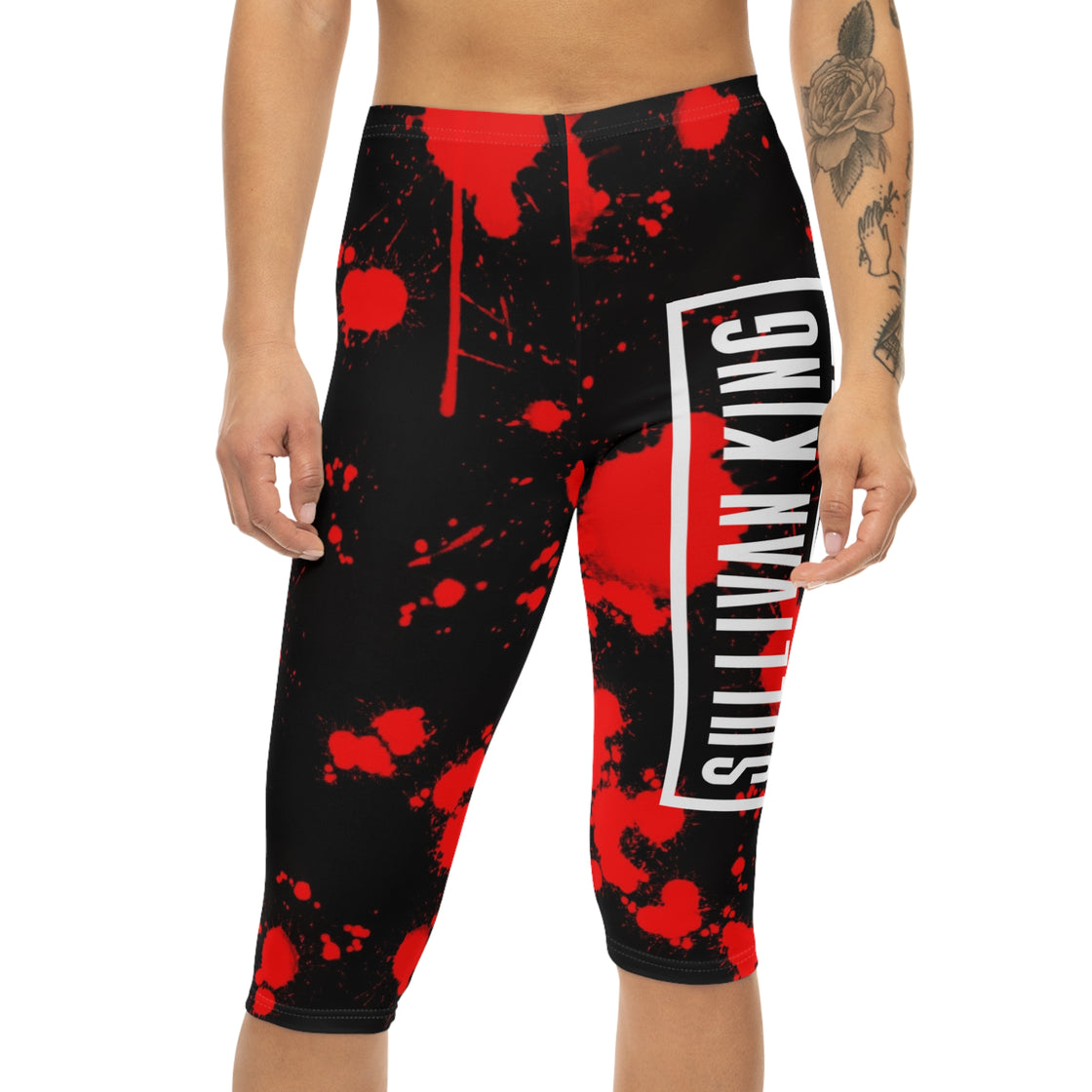Sullivanking Women’s Capri Leggings - EDMCLOTHINGSTORE
