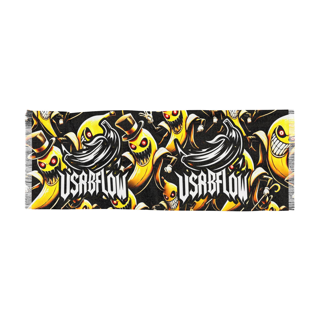 Usabflow Pashmina Evil Bananas Riddim Pashmina Lightweight Scarf - EDMCLOTHINGSTORE