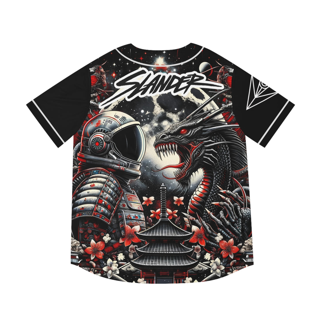 Slander EDM Rave Jersey (Asian Art) - EDMCLOTHINGSTORE