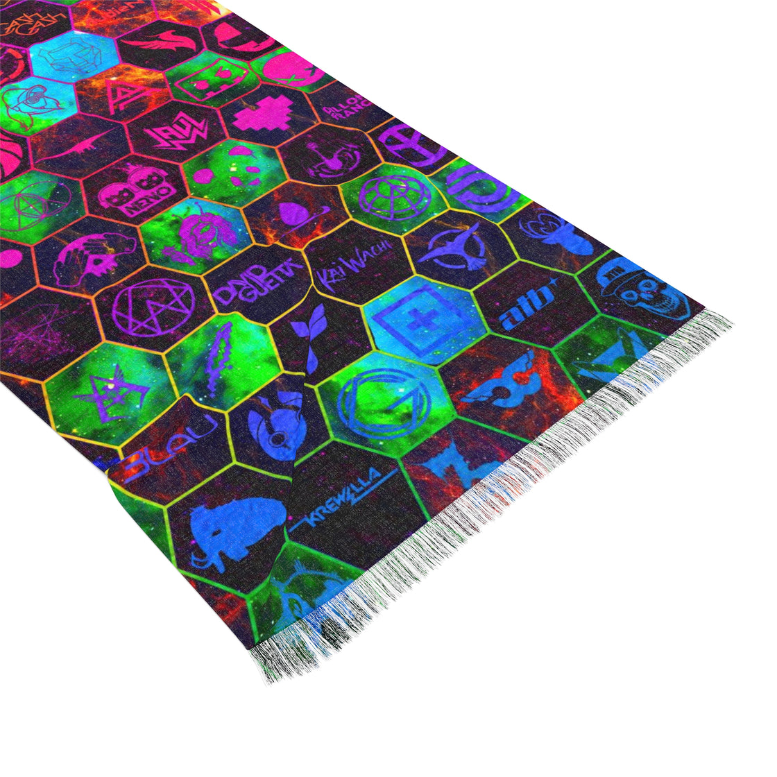 EDM Artist Pashmina Lightweight Scarf - EDMCLOTHINGSTORE