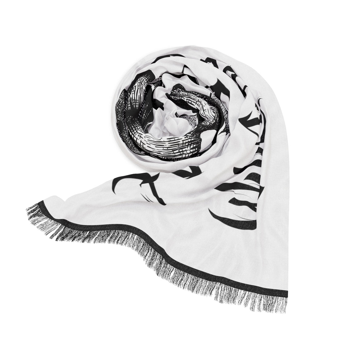 Riddim Or Die Pashmina Lightweight Scarf - EDMCLOTHINGSTORE