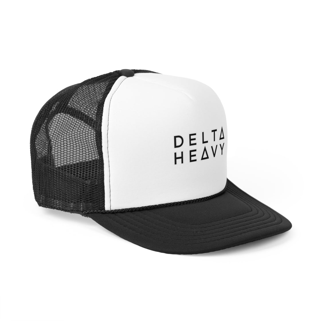 Delta Heavy Trucker Hat - EDMCLOTHINGSTORE