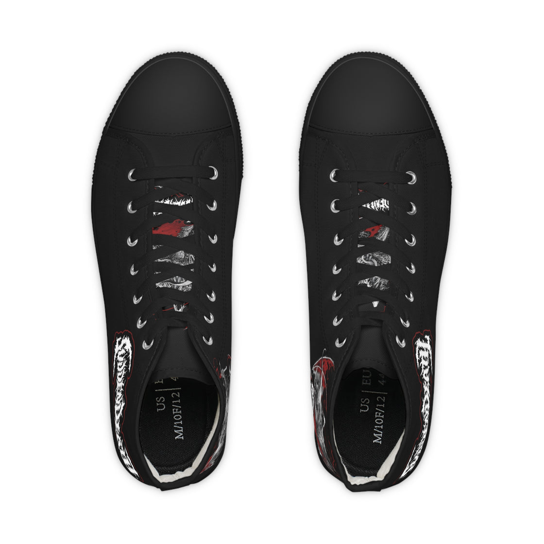 Svdden Death Converse Style Shoes - EDMCLOTHINGSTORE