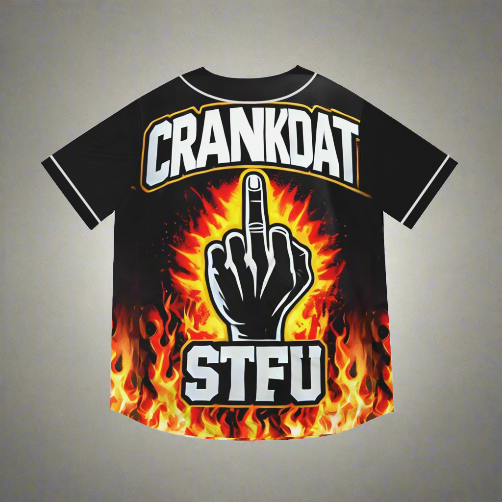 Crankdat STFU Jersey (Lost Lands Fire Jersey Lost Lands Merch) - EDMCLOTHINGSTORE