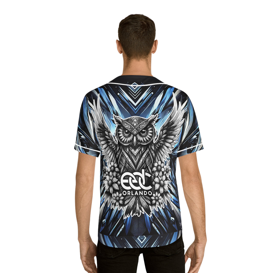 EDC Orlando Jersey (OWL) Blue Rave Jersey Top Seller 2 - EDMCLOTHINGSTORE