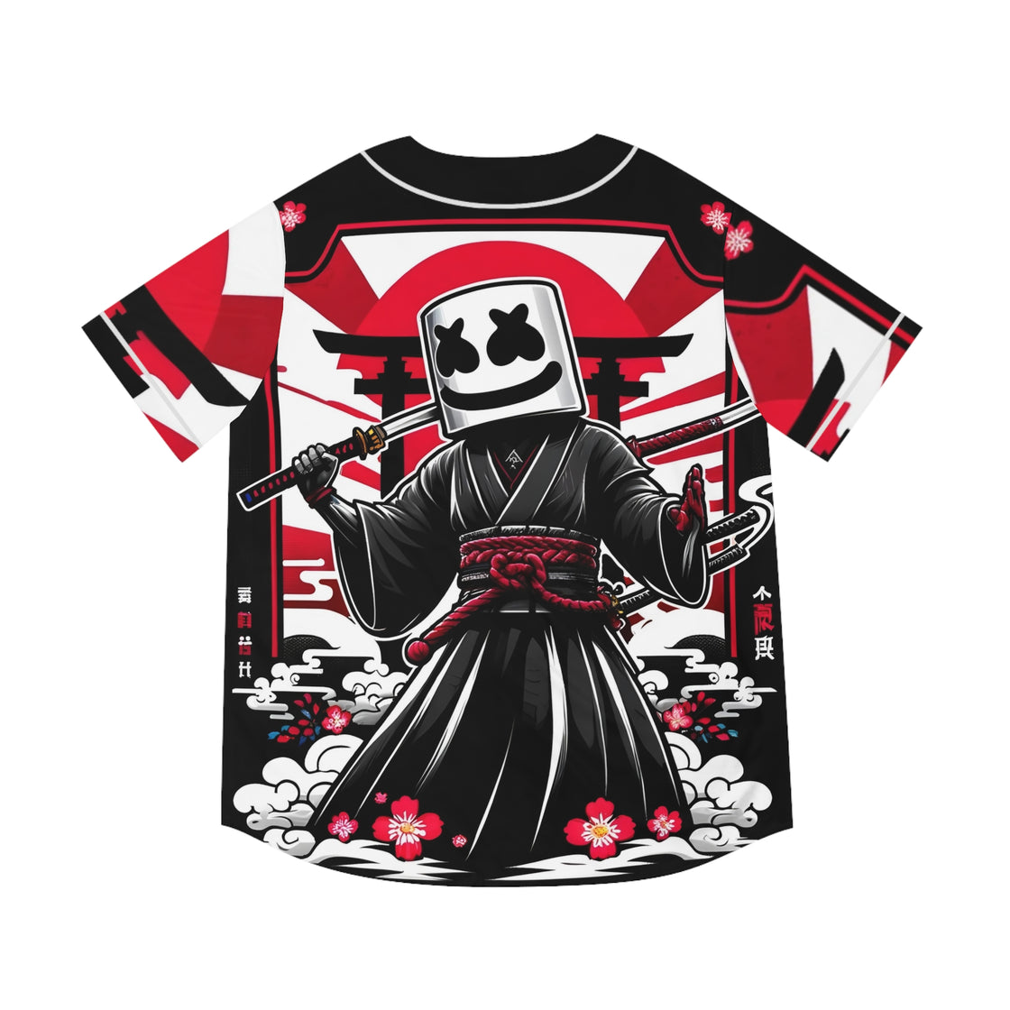 Marshmello EDM Rave Jersey (Asian Themed) - EDMCLOTHINGSTORE