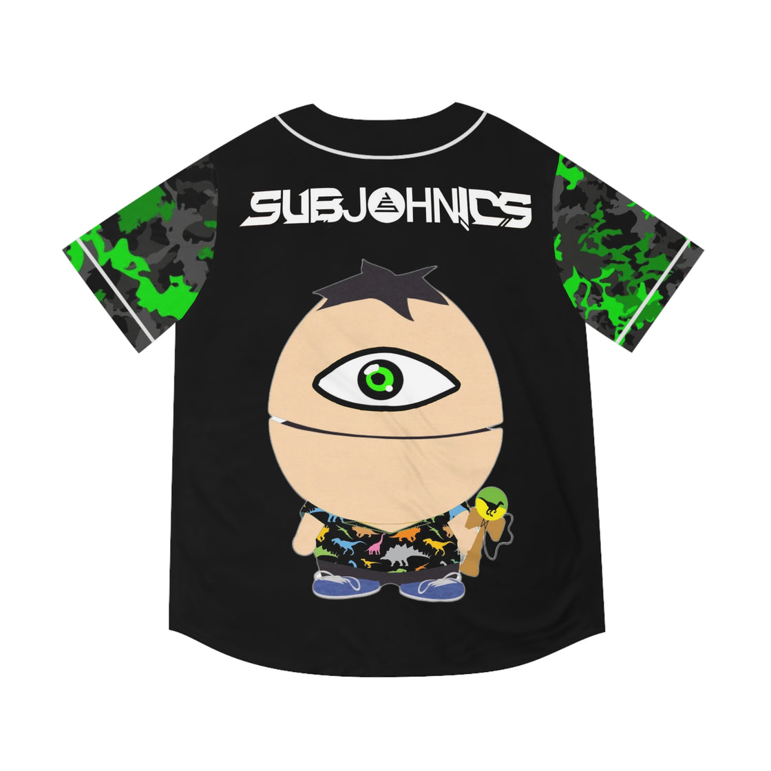 Subjohnics Jersey Green Camo - EDMCLOTHINGSTORE
