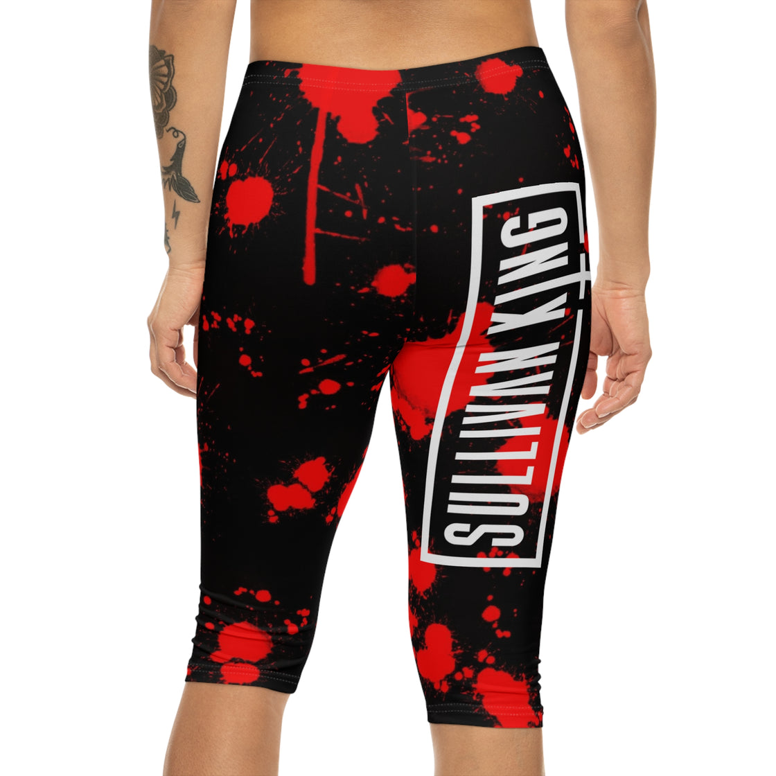 Sullivanking Women’s Capri Leggings - EDMCLOTHINGSTORE