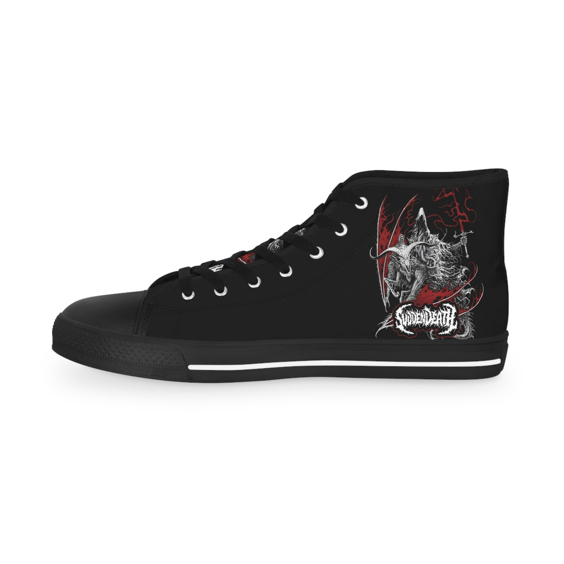 Svdden Death Converse Style Shoes - EDMCLOTHINGSTORE