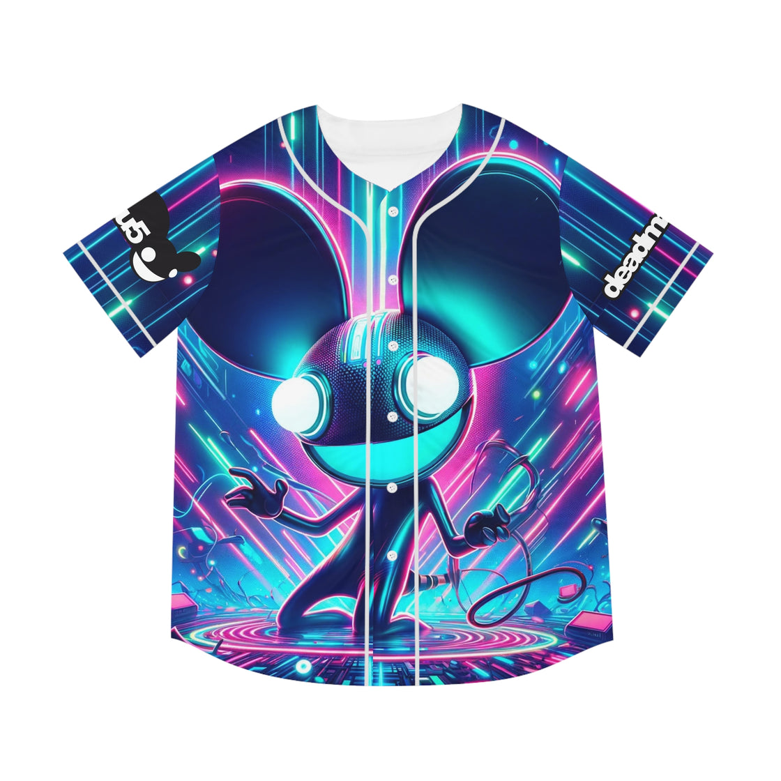 Deadmau5 jersey (Neon Colors) Edm Jersey - EDMCLOTHINGSTORE