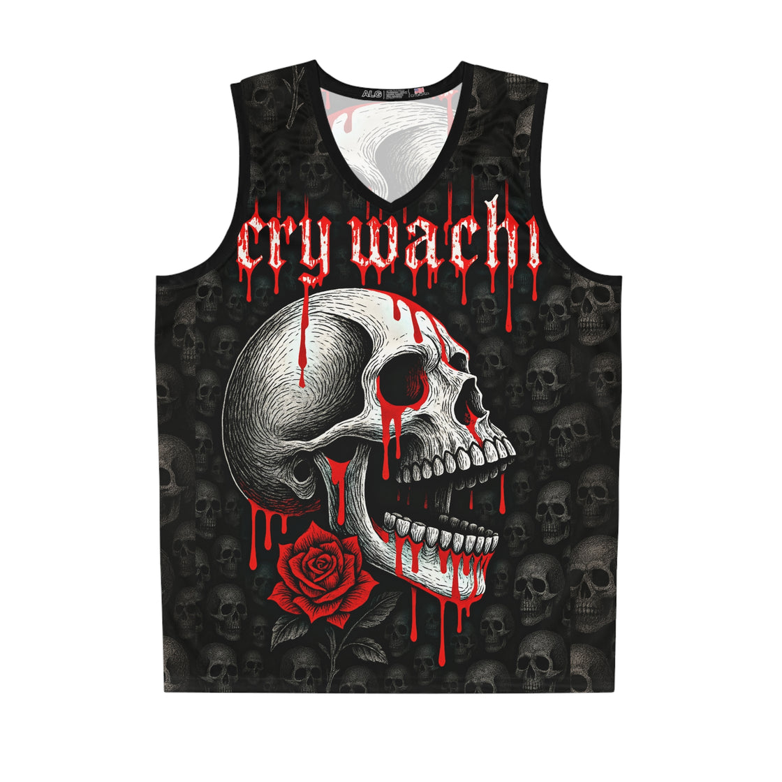 Kai Wachi Skull Basketball Jersey Cry Wachi