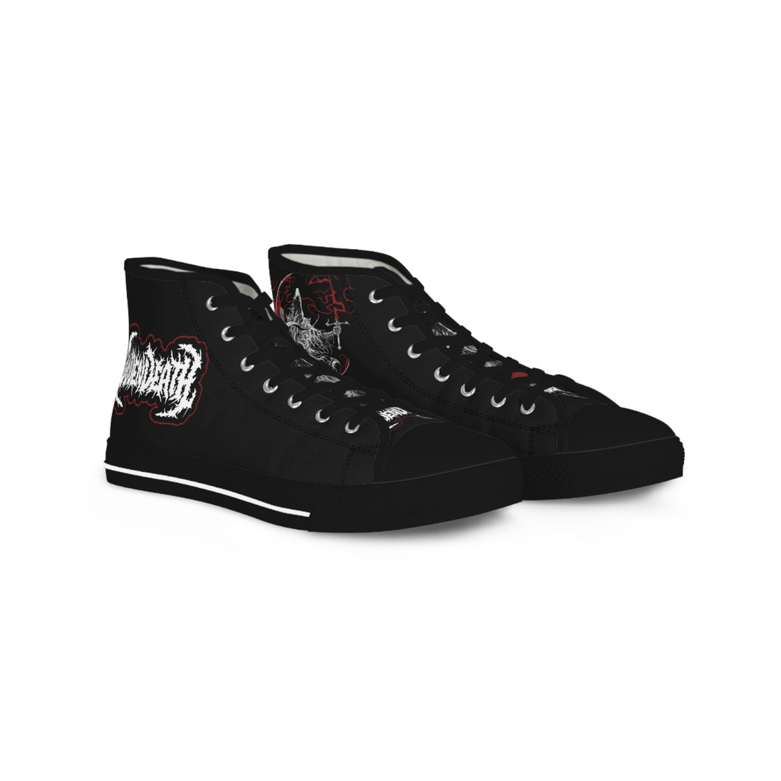 Svdden Death Converse Style Shoes - EDMCLOTHINGSTORE