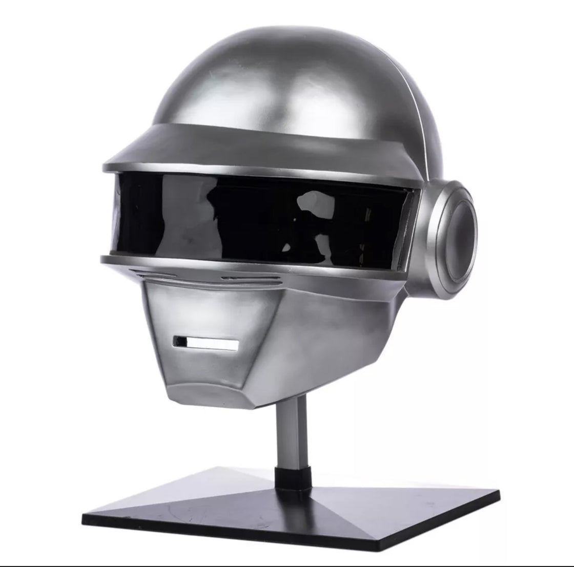 Xcoser 1:1 Daft Punk Helmet - Thomas Cosplay Silver Replica Props - Perfect for Halloween, Rave & Festival Wear - EDMCLOTHINGSTORE