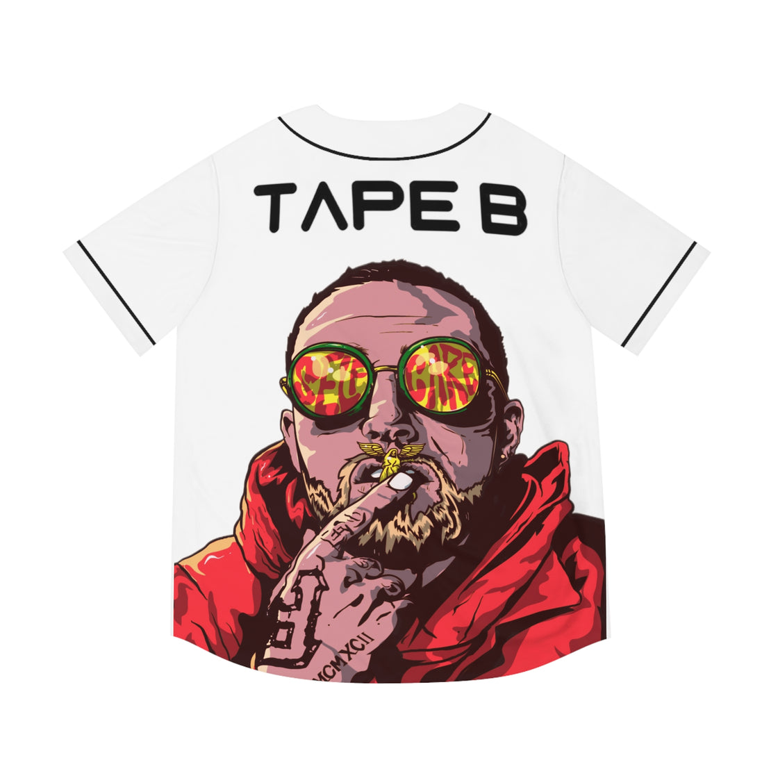Custom Tape B Jersey - EDMCLOTHINGSTORE