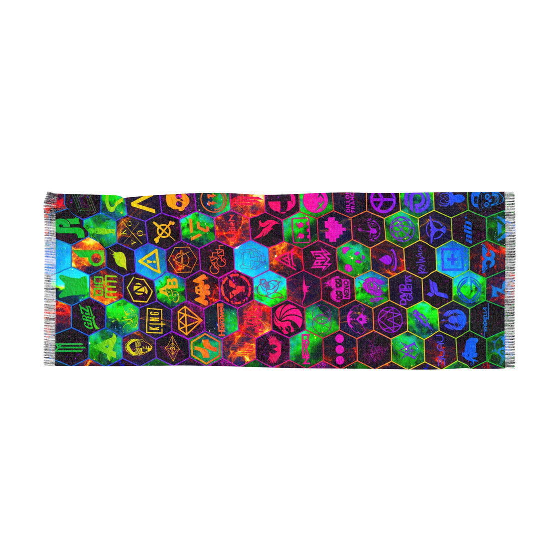 EDM Artist Pashmina Lightweight Scarf - EDMCLOTHINGSTORE