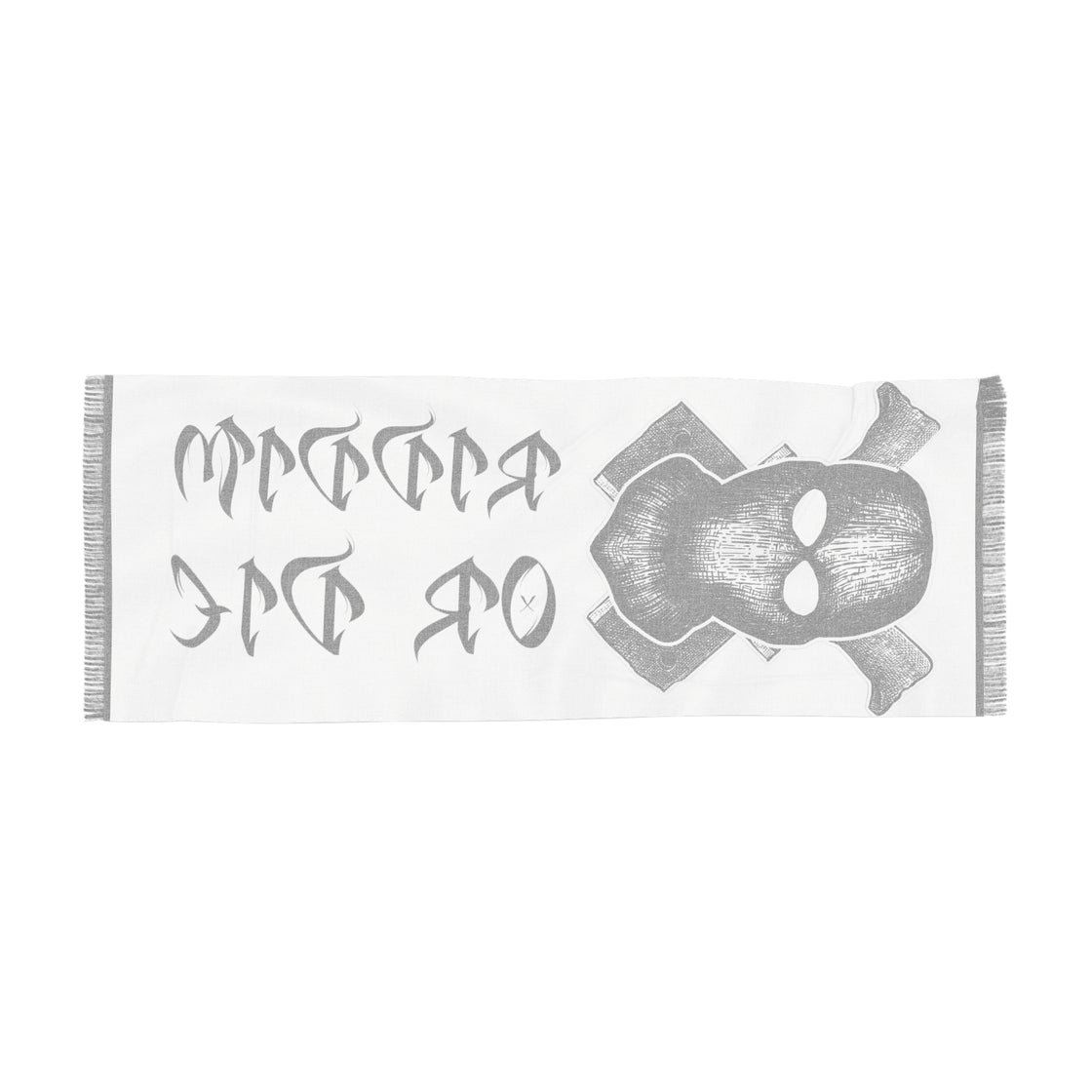 Riddim Or Die Pashmina Lightweight Scarf - EDMCLOTHINGSTORE