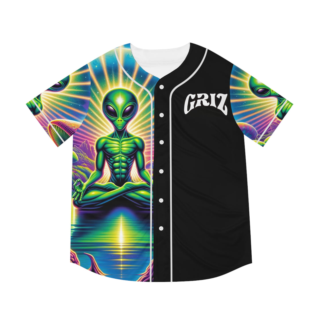 GRIZ EDM Rave Jersey (Alien) - EDMCLOTHINGSTORE