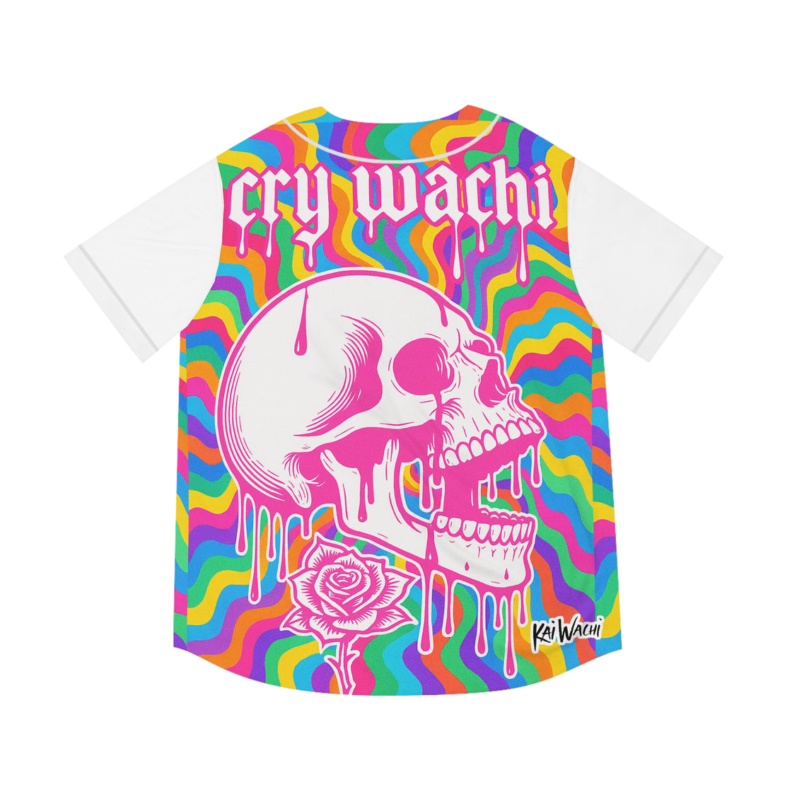 Kai Waichi EDM Rave Jersey |Colorful  Cry Waichi Festival Jersey – Limited Edition - EDMCLOTHINGSTORE