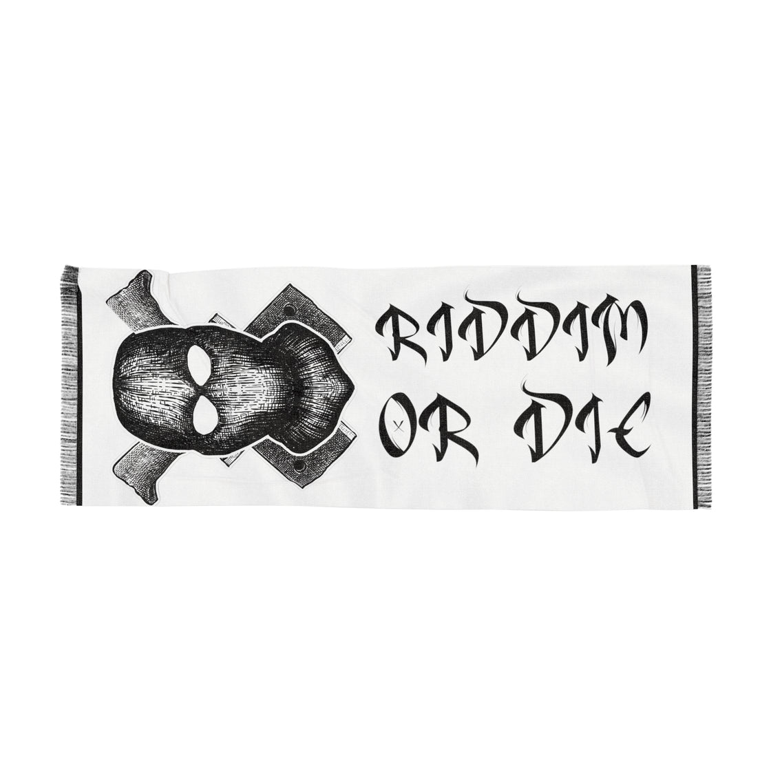 Riddim Or Die Pashmina Lightweight Scarf - EDMCLOTHINGSTORE