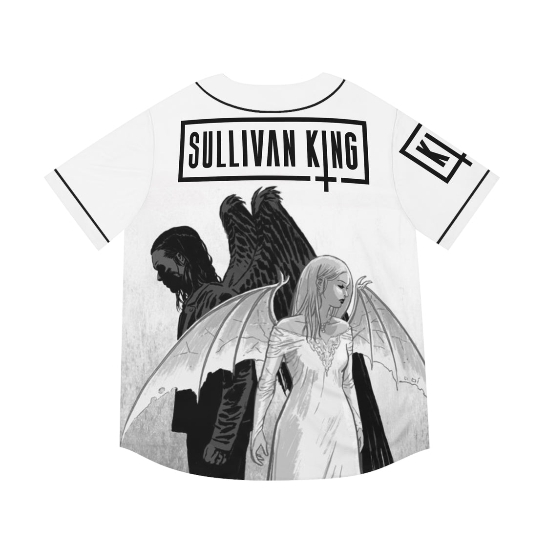 Sullivan King Jersey (Black & White) - EDMCLOTHINGSTORE