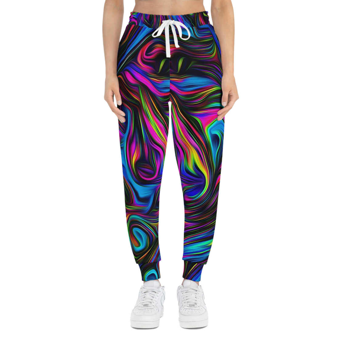 Euphoric Rave Mens & Womans Track Festival Pants Psychedelic Female Festival Clothing - EDMCLOTHINGSTORE