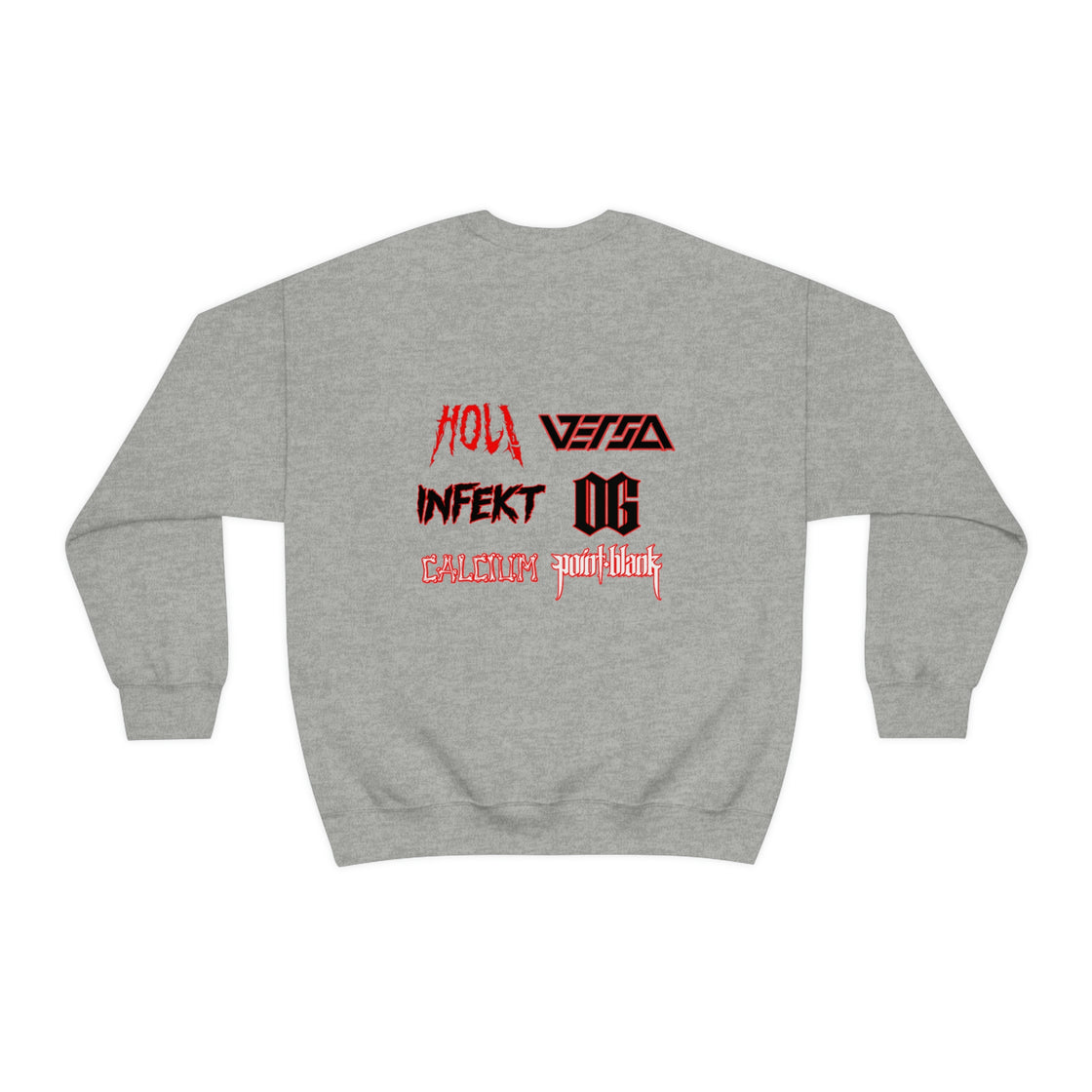 RIDDIM Sweatshirt HOLI VERSA point blank Calcium Infeck - EDMCLOTHINGSTORE