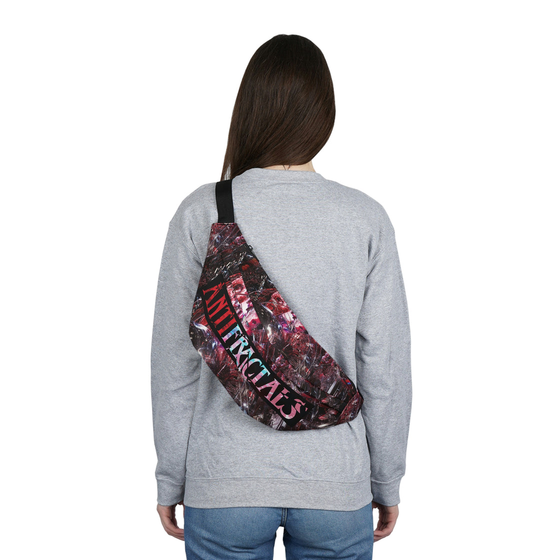 Custom Subtronics Anti Fractals Fanny Pack EDM Merch - EDMCLOTHINGSTORE
