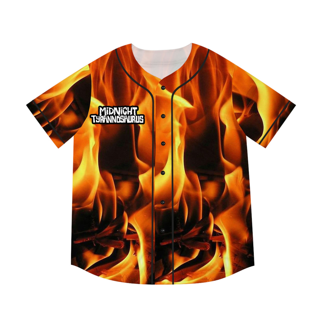 Midnight Tyrannosaurus Jersey EDM EDC Merch - EDMCLOTHINGSTORE