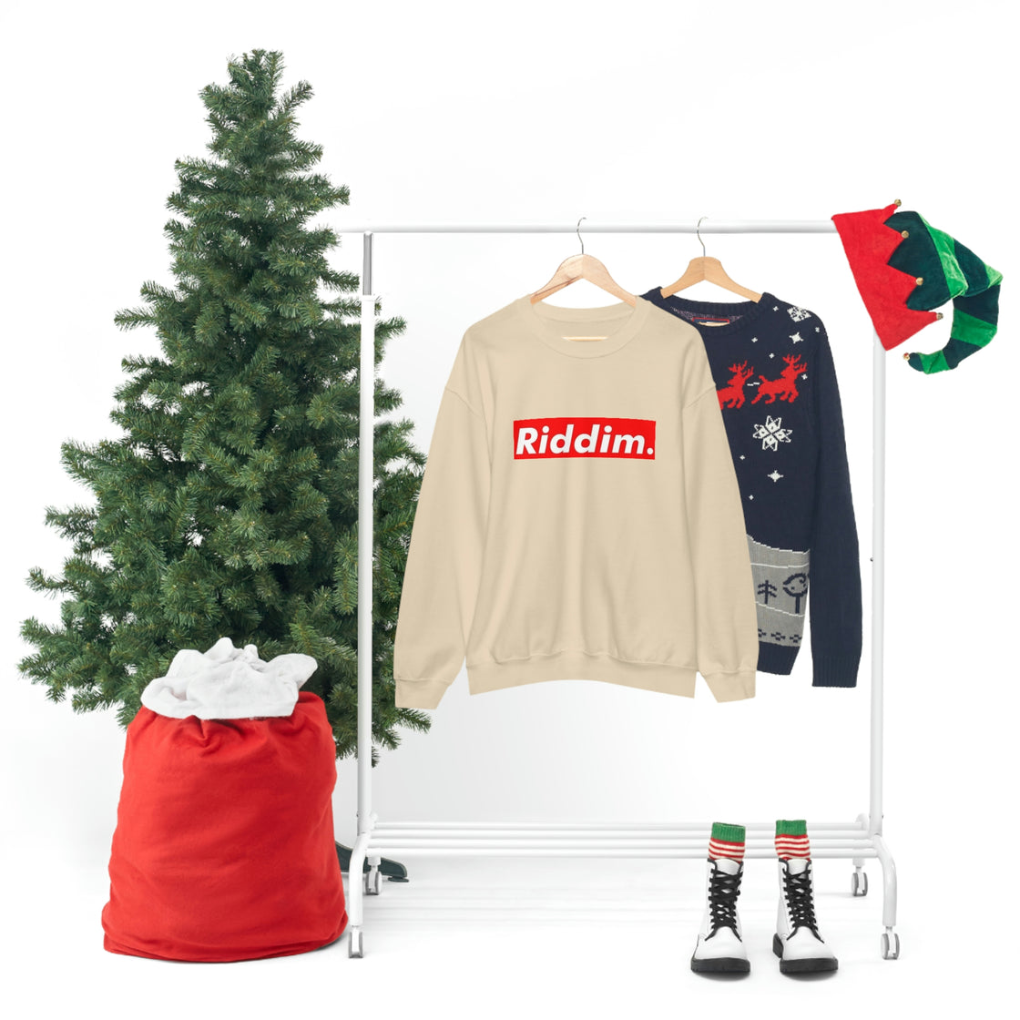 RIDDIM Sweatshirt HOLI VERSA point blank Calcium Infeck - EDMCLOTHINGSTORE