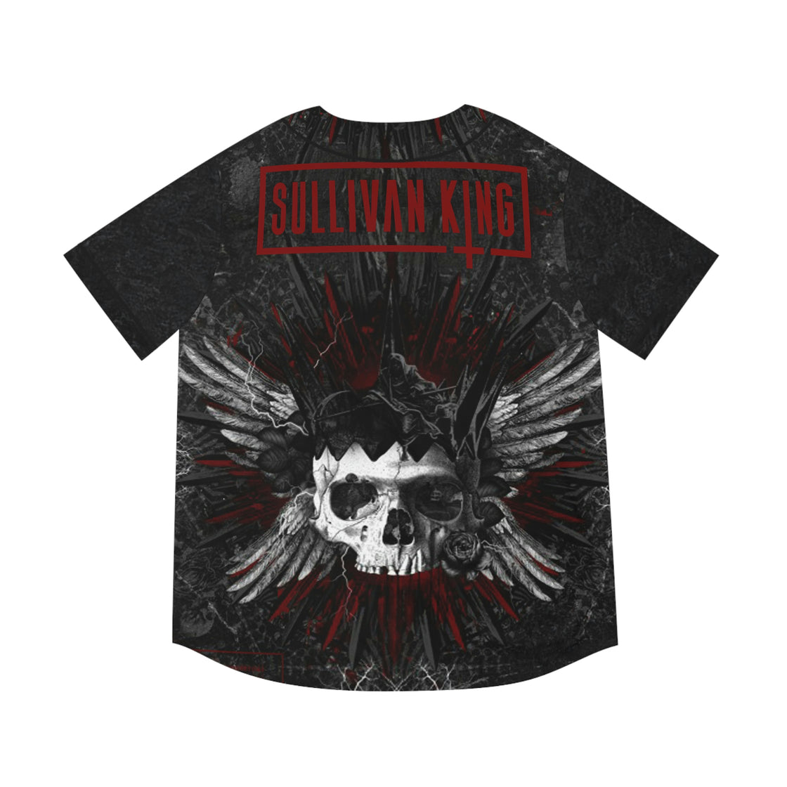 Sullivan King Thrones Of Blood Jersey 2 EDC Lost Lands Merch EDM - EDMCLOTHINGSTORE