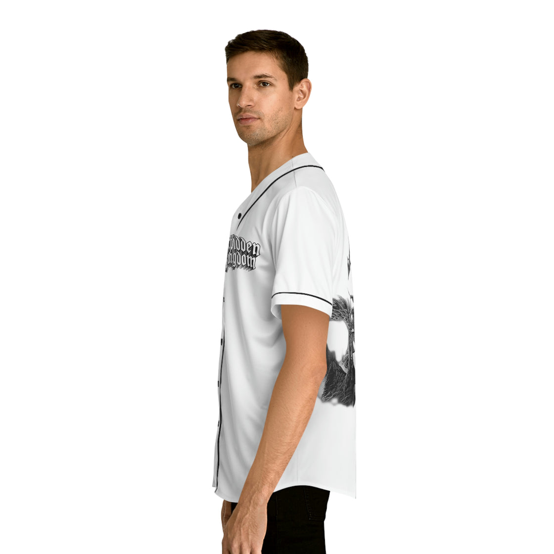 Custom Black & White Forbidden Kingdom 2023 Jersey EDM EDC - EDMCLOTHINGSTORE