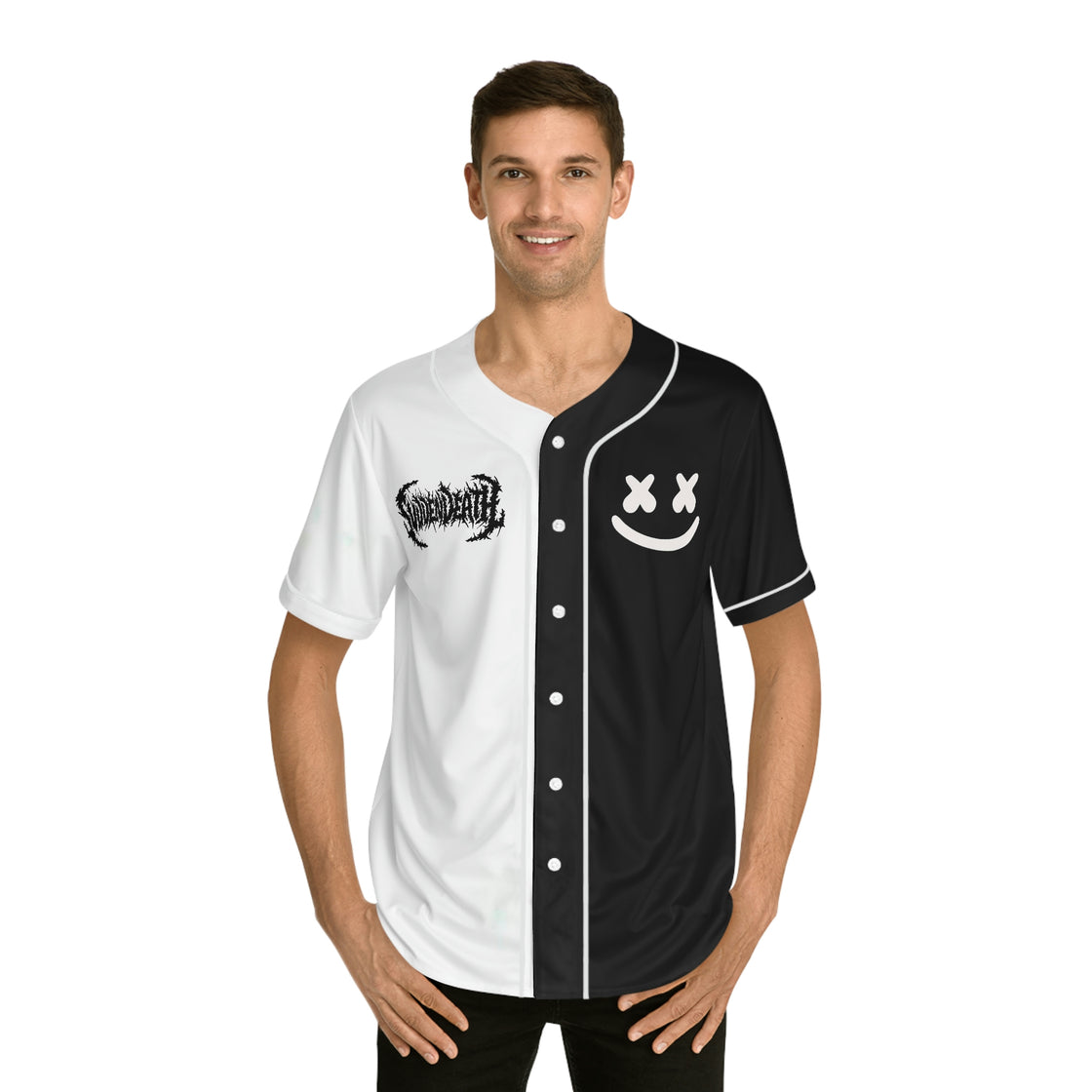 Marshmello Jersey B2B Svdden Death Jersey EDC Las Vegas Lost Lands Merch - EDMCLOTHINGSTORE