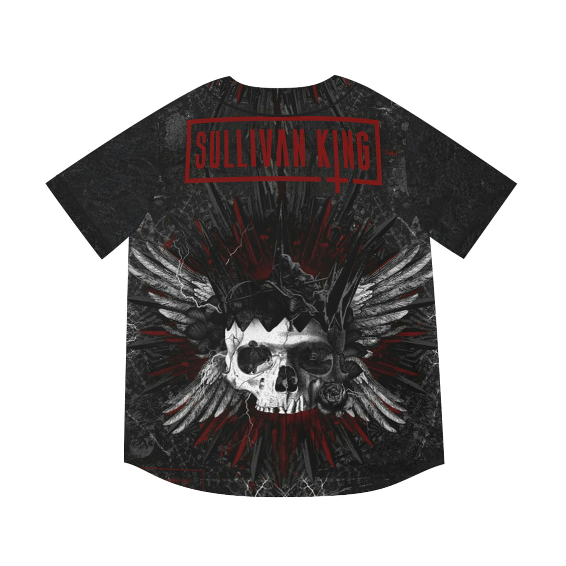 Sullivan King Thrones Of Blood Jersey 2 EDC Lost Lands Merch EDM - EDMCLOTHINGSTORE