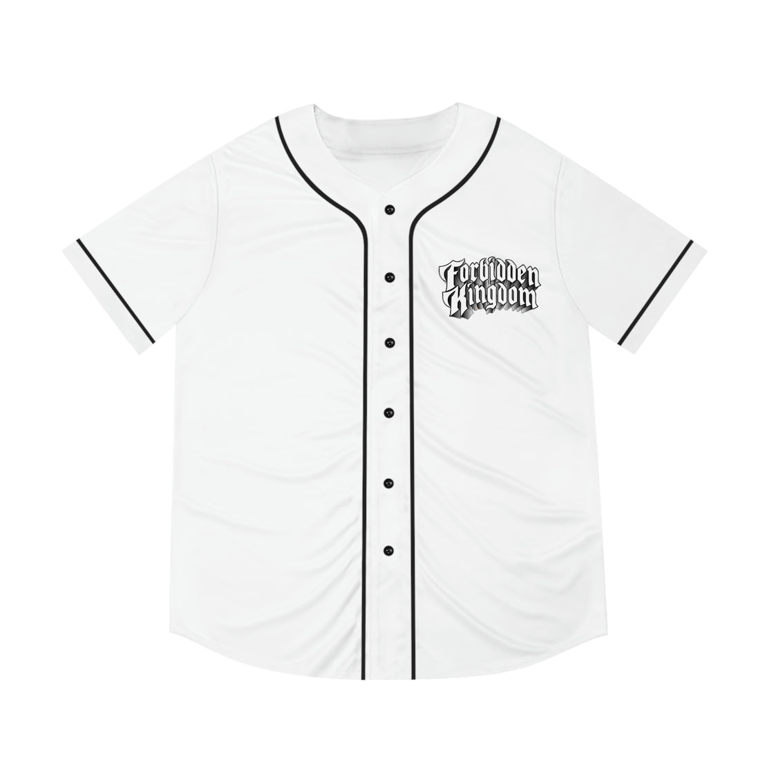 Custom Black & White Forbidden Kingdom 2023 Jersey EDM EDC - EDMCLOTHINGSTORE