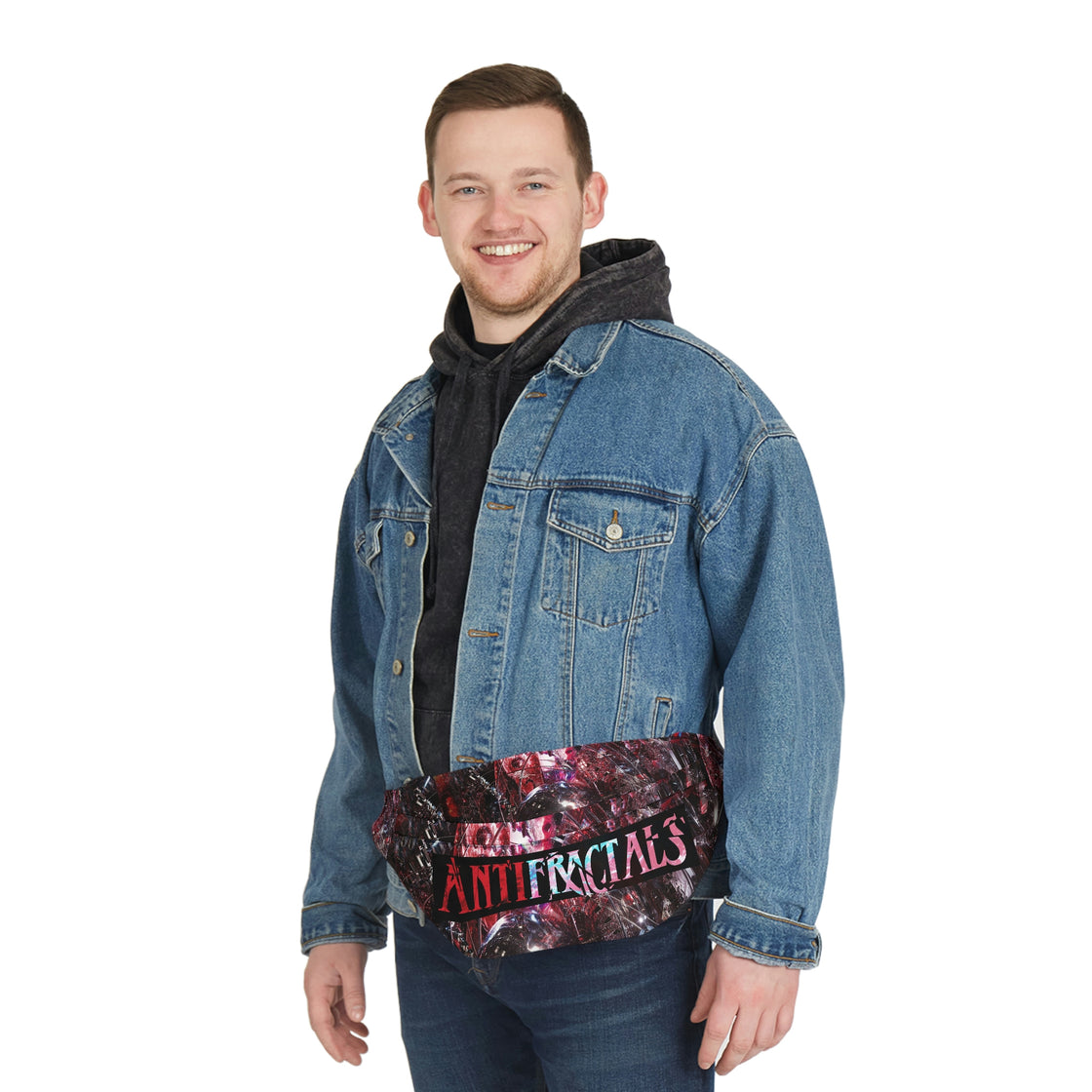 Custom Subtronics Anti Fractals Fanny Pack EDM Merch - EDMCLOTHINGSTORE