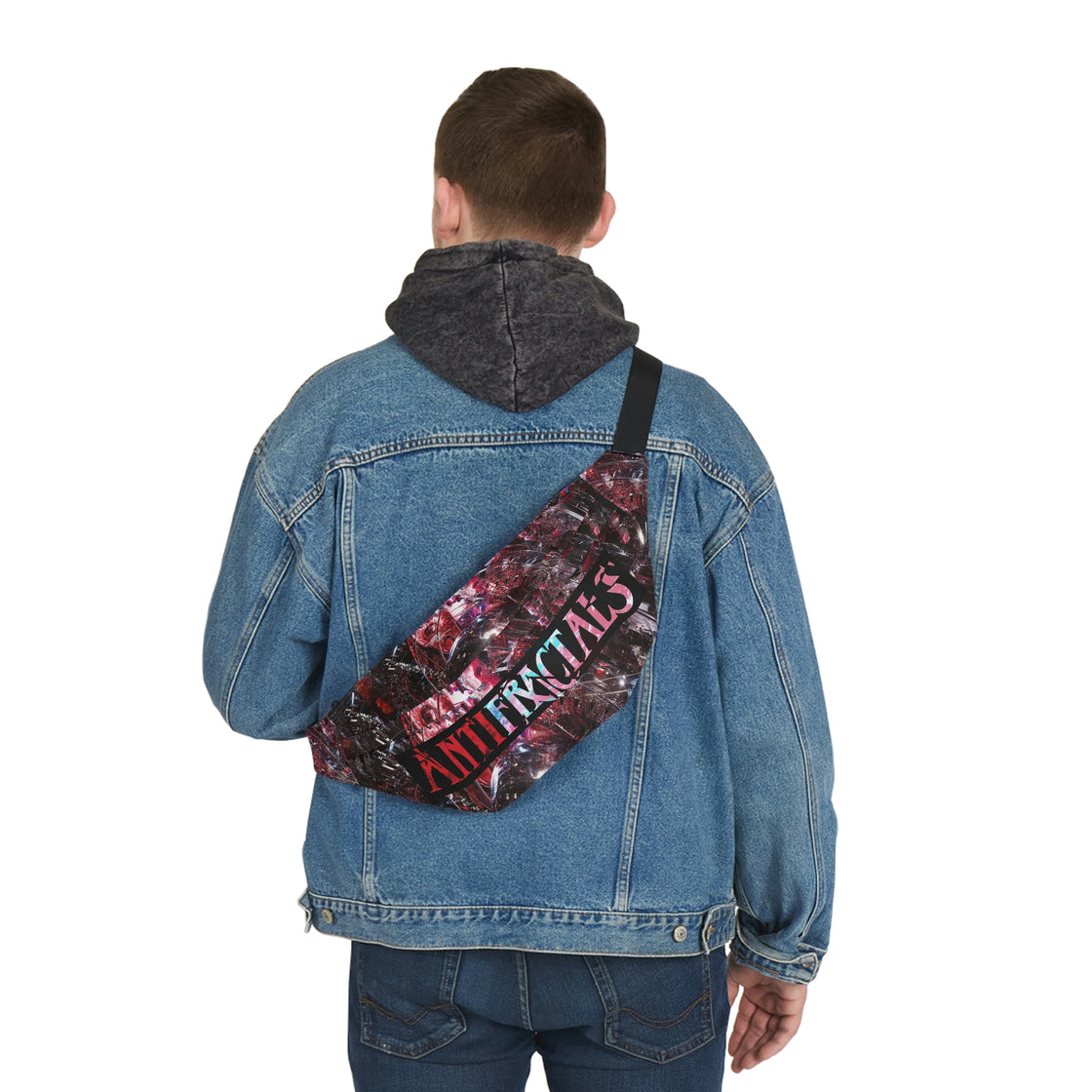 Custom Subtronics Anti Fractals Fanny Pack EDM Merch - EDMCLOTHINGSTORE
