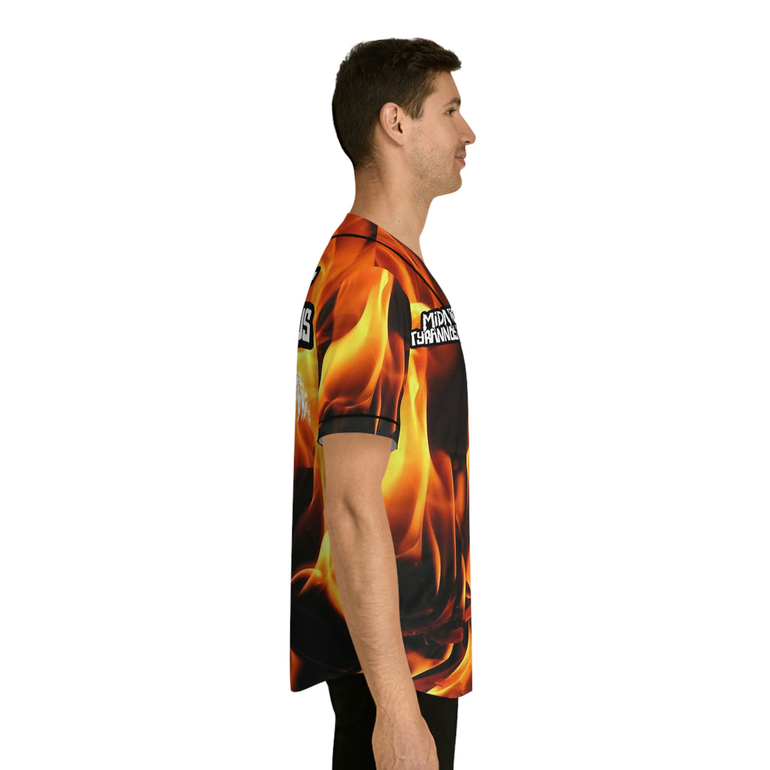 Midnight Tyrannosaurus Jersey EDM EDC Merch - EDMCLOTHINGSTORE