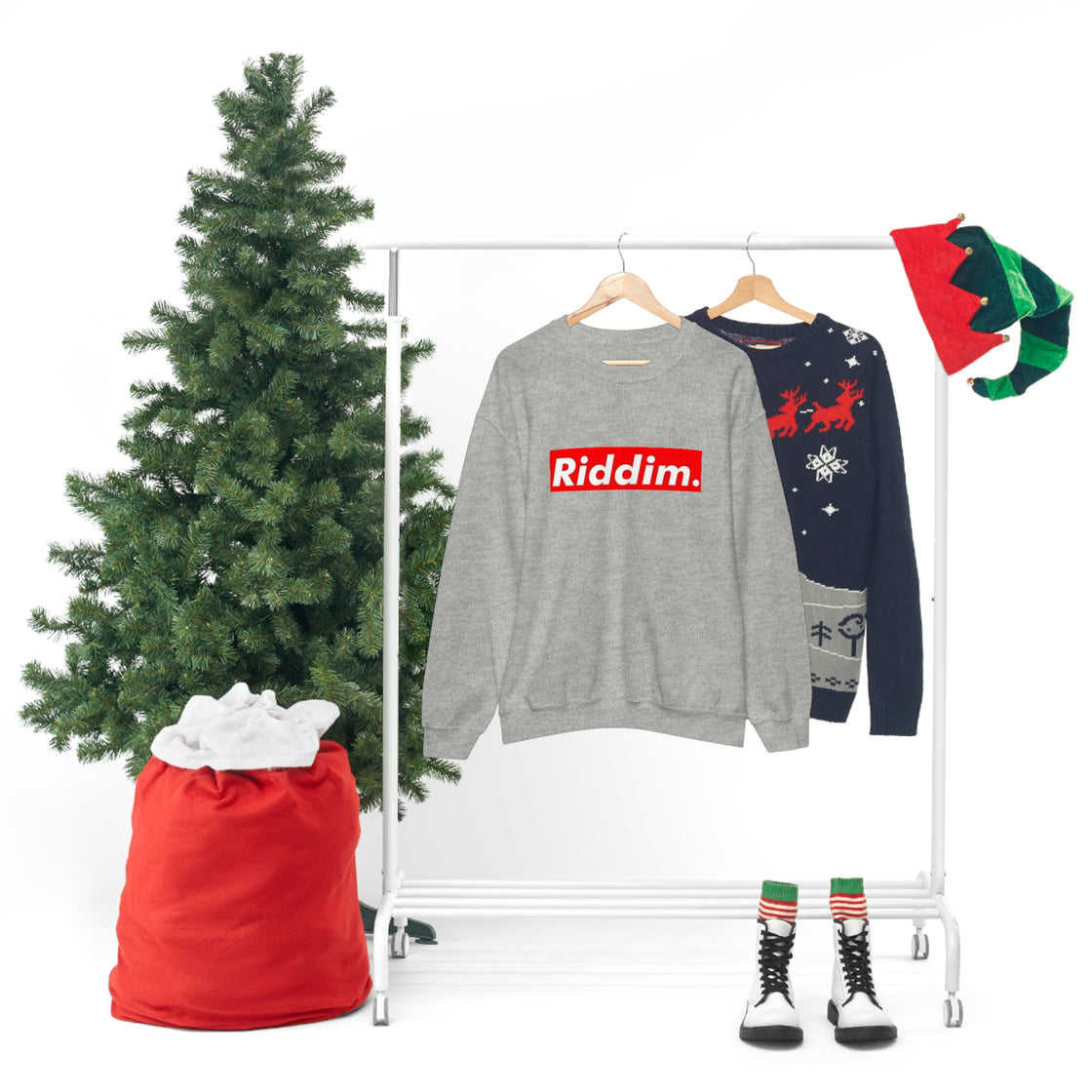 RIDDIM Sweatshirt HOLI VERSA point blank Calcium Infeck - EDMCLOTHINGSTORE