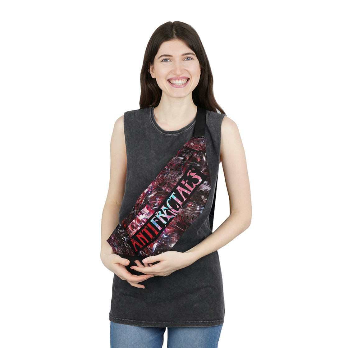 Custom Subtronics Anti Fractals Fanny Pack EDM Merch - EDMCLOTHINGSTORE