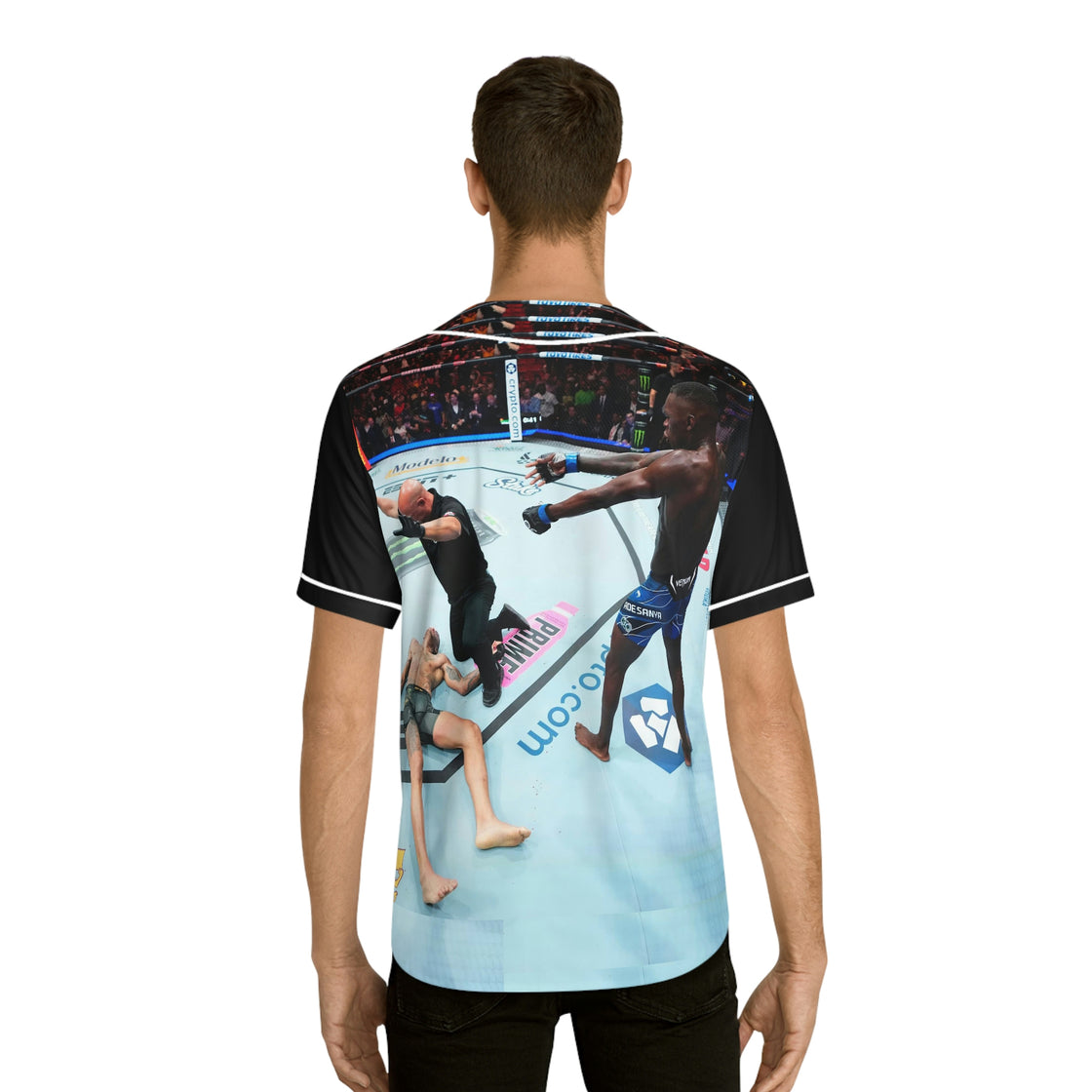 Israel Adesanya Jersey KO UFC - EDMCLOTHINGSTORE