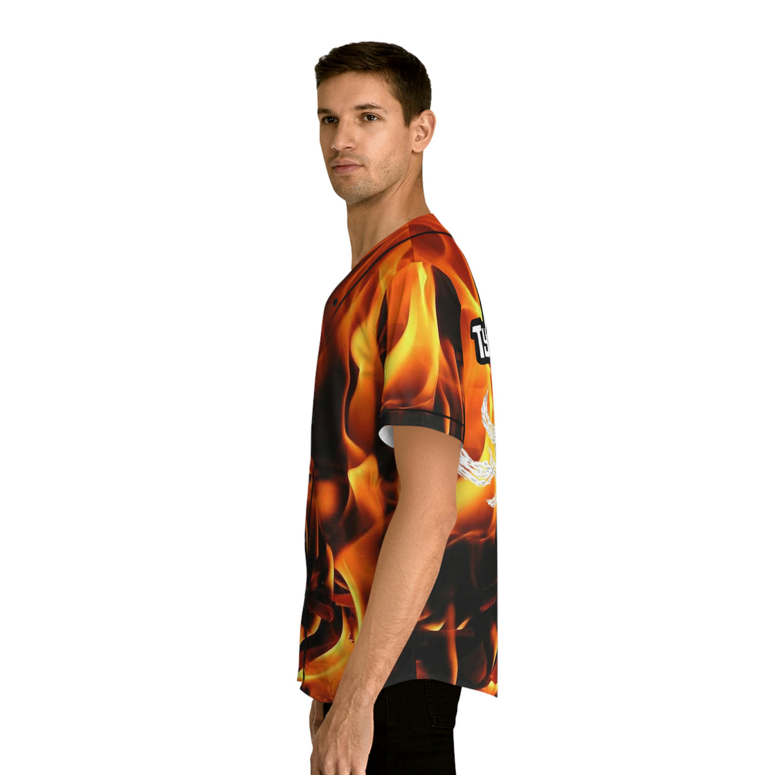 Midnight Tyrannosaurus Jersey EDM EDC Merch - EDMCLOTHINGSTORE