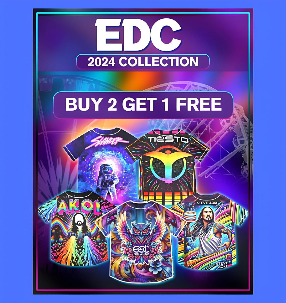 EDC Las Vegas Jerseys