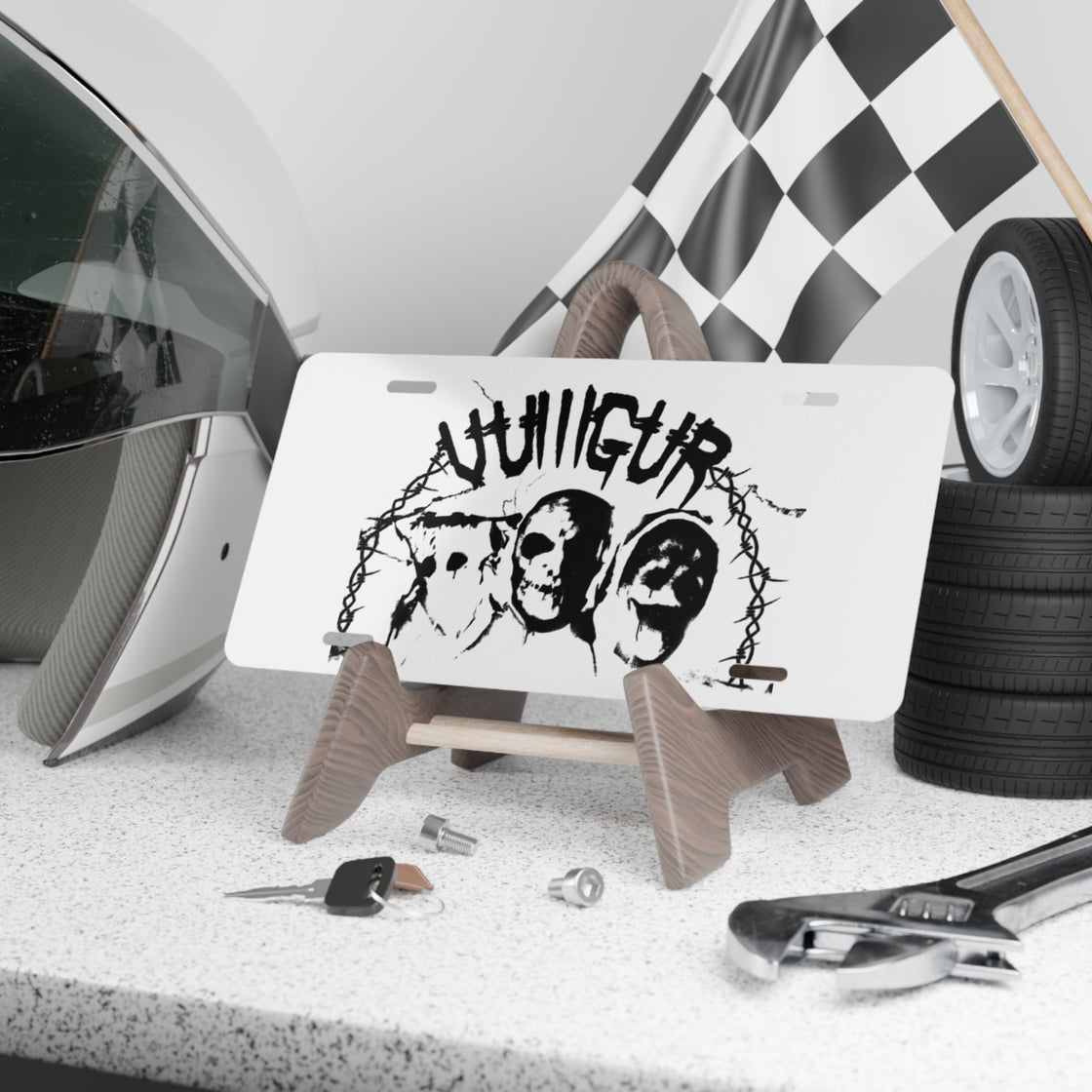 Vulllgur Car Plate - EDMCLOTHINGSTORE